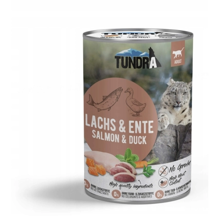 Tundra Cat Łosoś i kaczka 400g